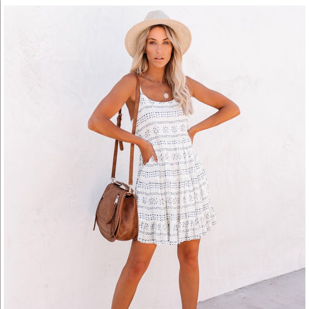 Unseasonably Warm Tiered Babydoll Dress